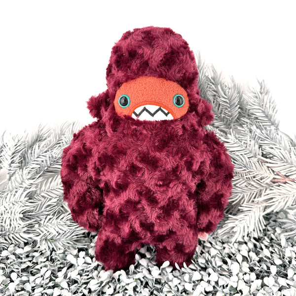 Woolly Yeti - burgundy – Careful it Bites