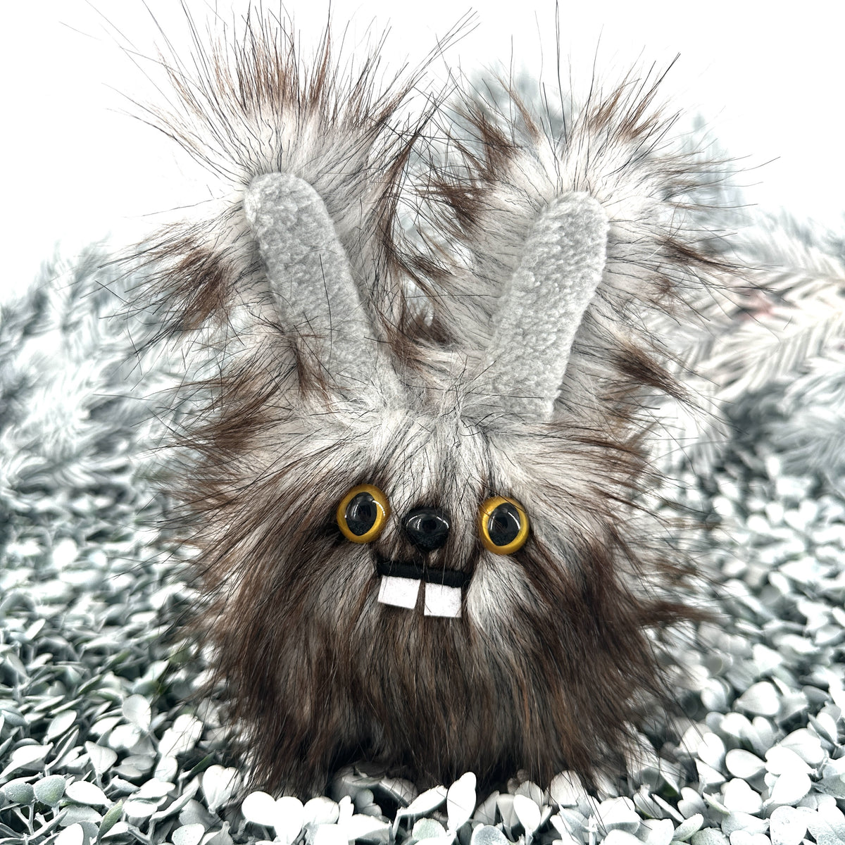Dust Bunny - brown & grey – Careful it Bites